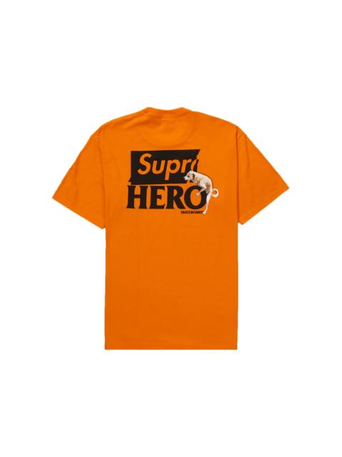 Supreme ANTIHERO Dog Tee Orange