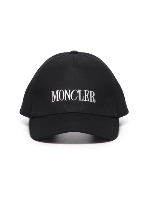 Moncler logo-embroidered cap