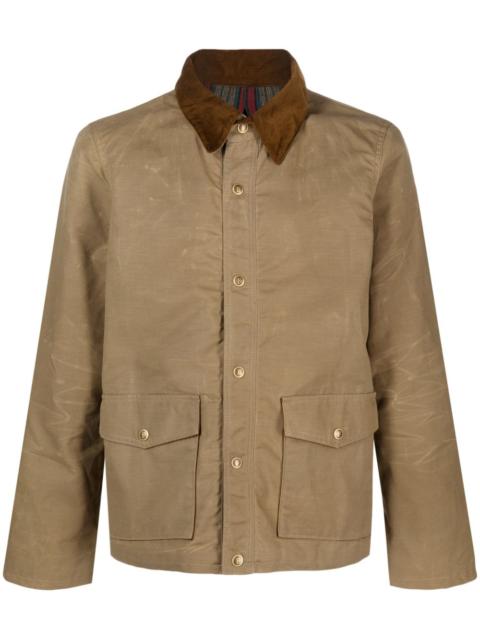FORTELA Renny coated-finish shirt jacket