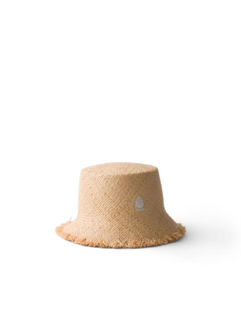 Prada Raffia bucket hat