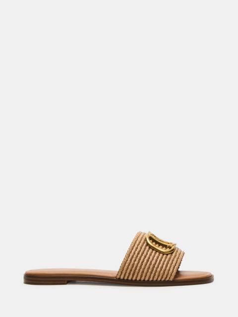 STEVE MADDEN KORA NATURAL RAFFIA