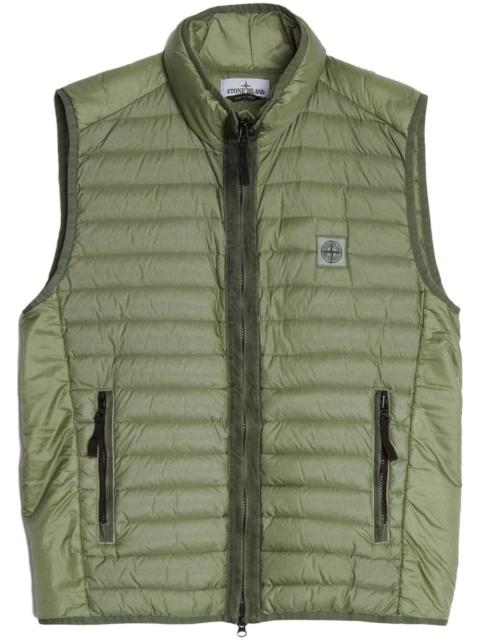 Stone Island Compass-motif quilted gilet
