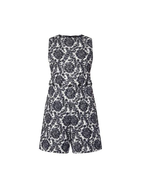 Louis Vuitton Sequin Flower Print Playsuit