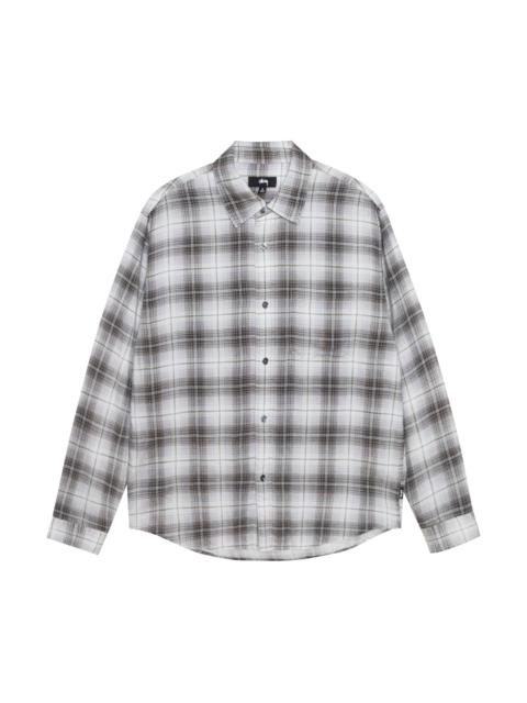 トップス STUSSY Zip Shirt Twisted Yarn Plaid Zip Shirt Twisted Yarn Plaid in brown – Stüssy – Stussy AU