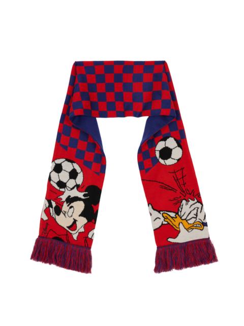 BRAIN DEAD Brain Dead x Disney x Adidas Mickey and Friends Scarf - Red