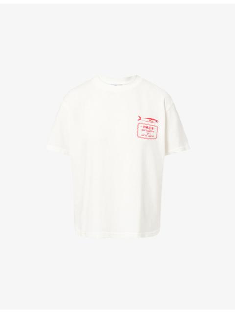 Rails Souvenir Graphic-Print Cotton T-Shirt