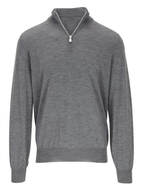 Brunello Cucinelli zip-detail sweater