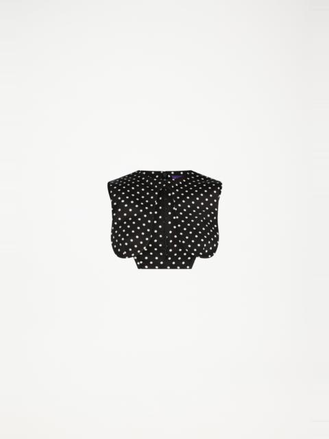 Jean Paul Gaultier THE POLKA-DOT CROP TOP