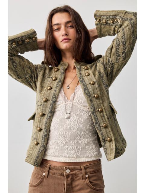 FREE PEOPLE Lotty Jacquard Band Jacket