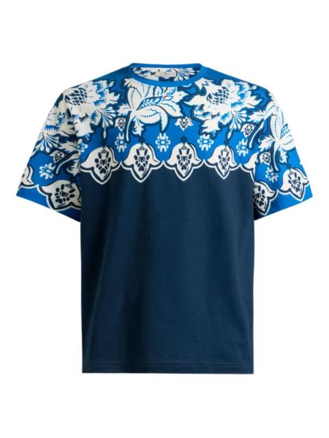 Etro floral-print cotton T-shirt