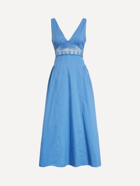 POSSE Veda Cotton V-Neck Dress