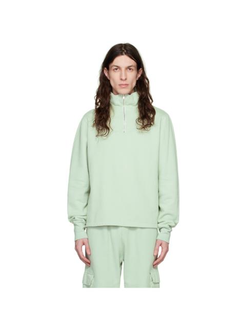 【関税込み】Les Tien ベージュ Yacht プルオーバー LES TIEN Beige Yacht Sweater | REVERSIBLE
