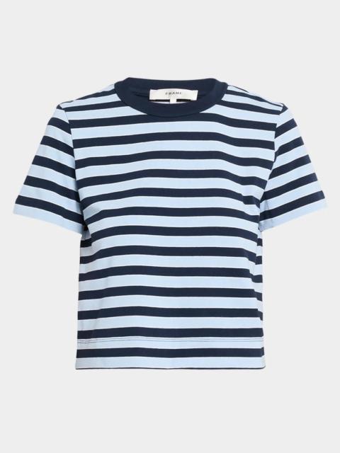 FRAME The Boxy Striped Tee