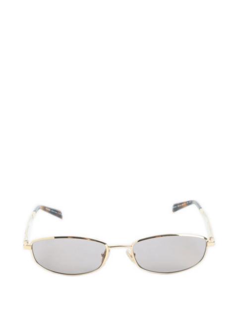Prada Prada Logo-plaque Rectangle-frame Sunglasses
