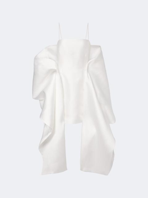 SOLACE LONDON Bessette twill minidress