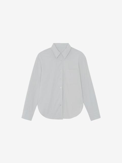 The Frankie Shop Lui Organic Cotton Shirt - Ice