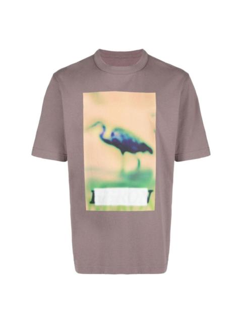 Heron PrestonヘロンプレストンBird Painted Padded Tee Tシャツ Heron Preston Heron Bird Painted Padded Tee | REVERSIBLE