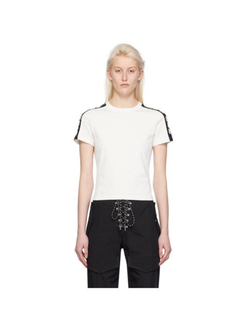 Dion Lee White Applique T-Shirt
