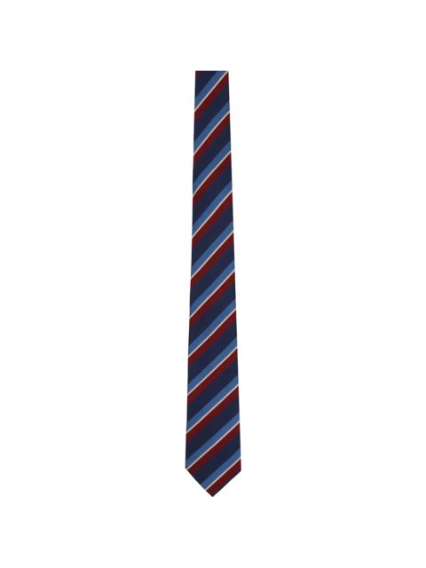 Valentino Navy & Burgundy Jacquard Tie
