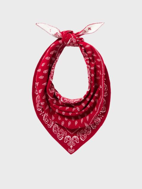 GUEST IN RESIDENCE Cashmere Scarf The Wild Rag Röd/cream ONESIZE