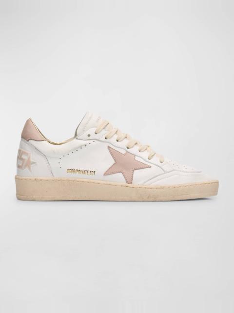Ball Star Low-Top Leather Sneakers