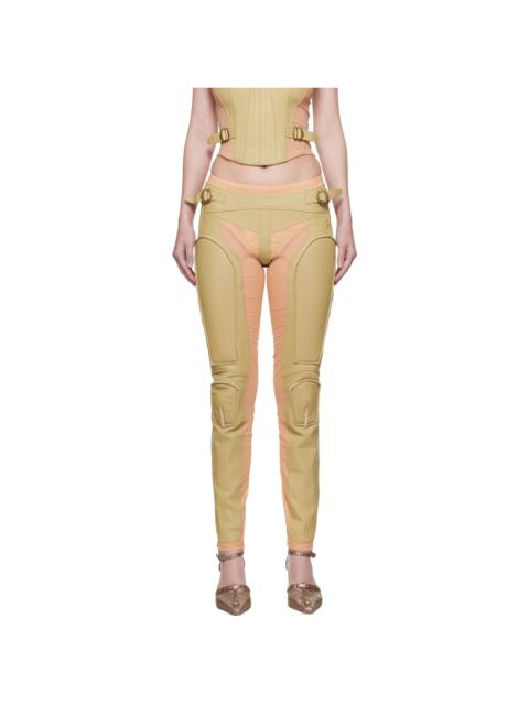 KNWLS Khaki & Pink GTR Trousers