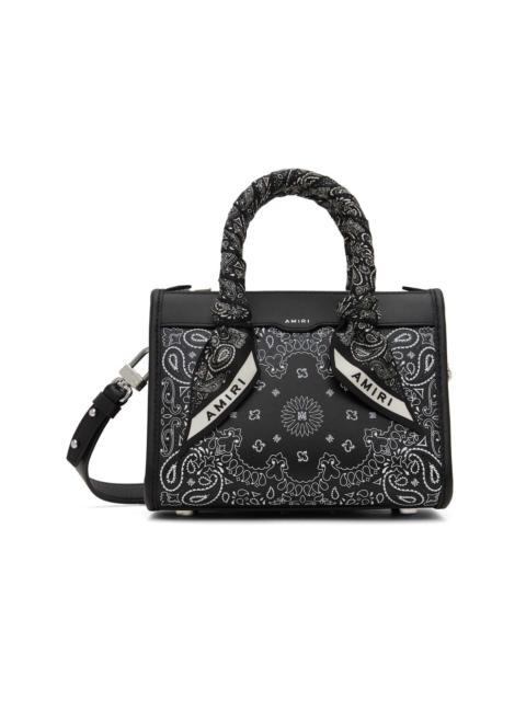 AMIRI Black Bandana Micro Triangle Bag