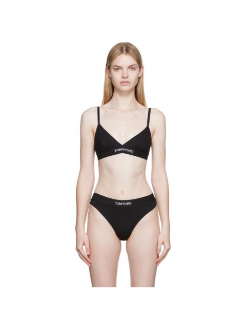 TOM FORD Black Triangle Bra