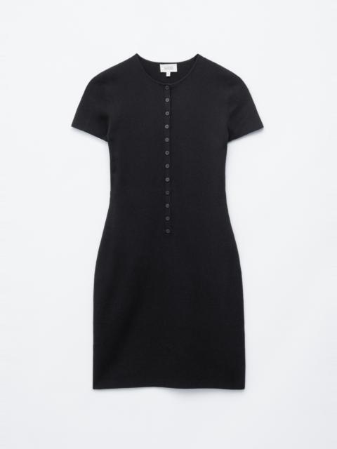 & Other Stories Button Placket Knit Dress