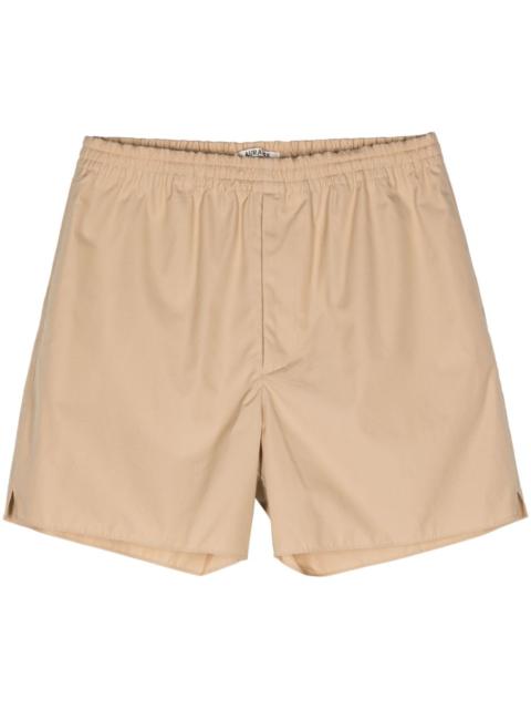 AURALEE High Count Finx cotton shorts