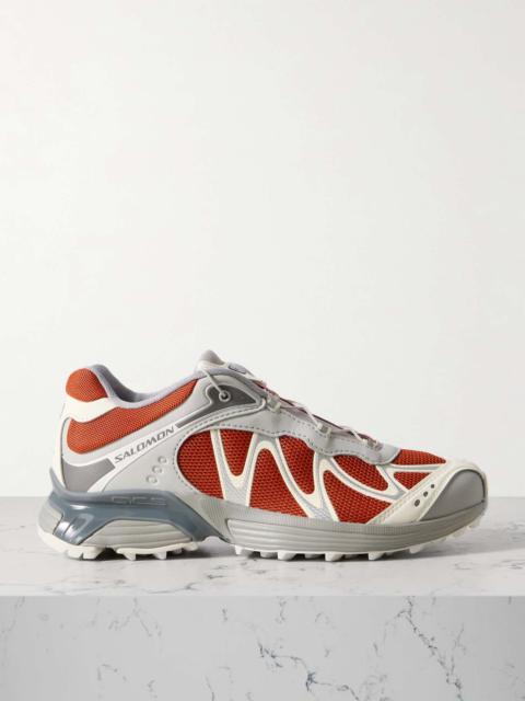 SALOMON XT-Whisper rubber-trimmed mesh sneakers Red