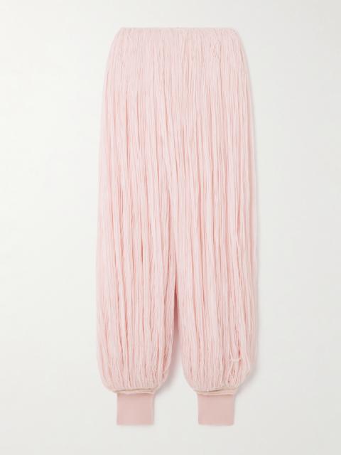 Alaïa Fringed Wool Tapered Pants