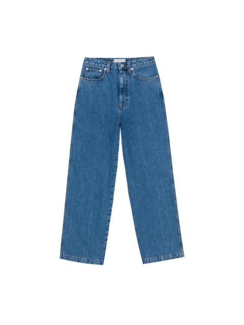 Nanushka JANE - Straight leg jeans - Medium blue