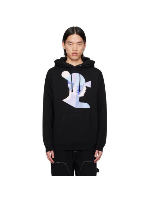 KidSuper Black Bauhaus Face Hoodie