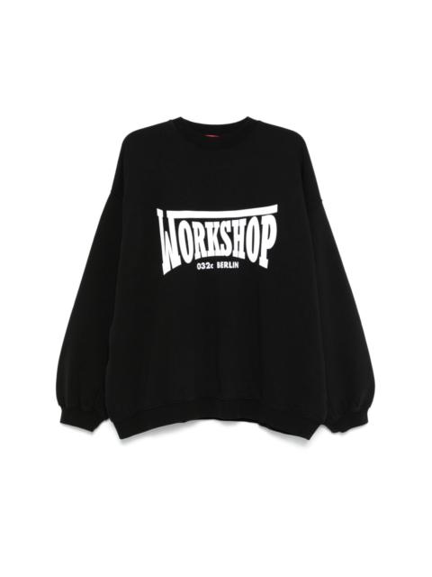032c "Victor" Bubble sweatshirt