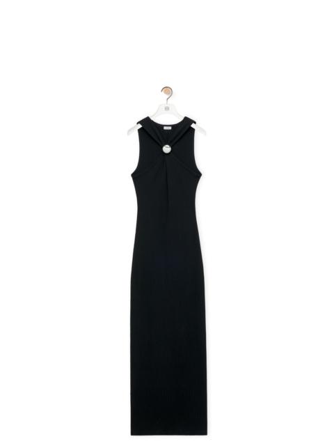 Loewe Anagram pebble dress in cotton