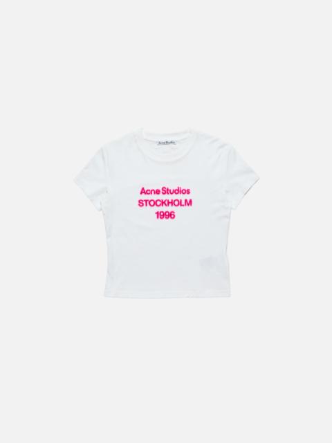 Acne Studios Logo t-shirt - Year of the Horse - Off white