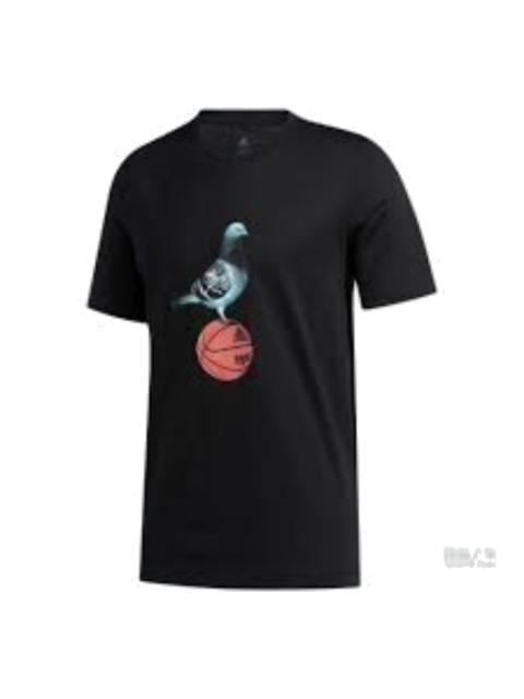 adidas NY Pigeon T-Shirt 'Black' GE4486