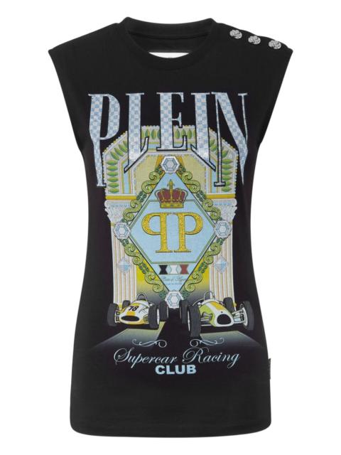 PHILIPP PLEIN Supercar Racing Club tank top
