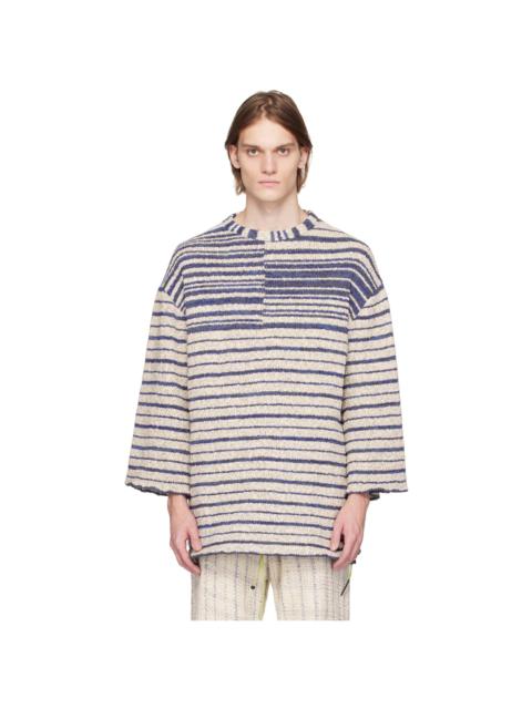 vitelli SSENSE Exclusive Off-White Hoodie | REVERSIBLE
