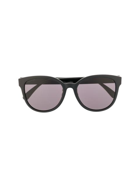 Double G cat-eye frame sunglasses