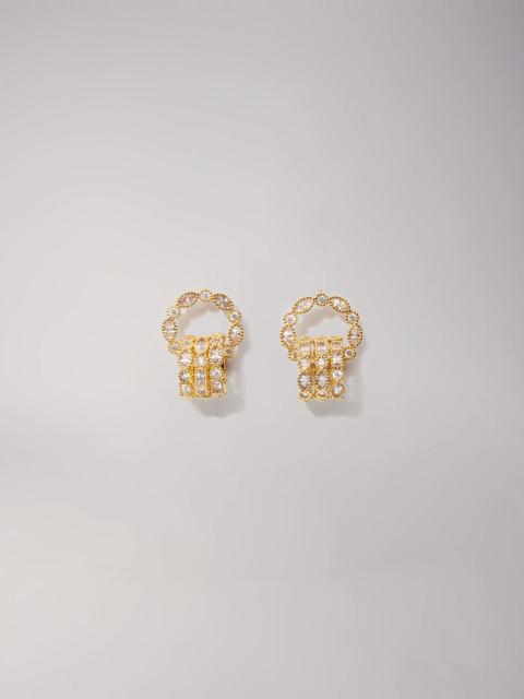 maje Gold earrings