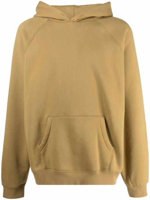 ESSENTIALS rear logo-print hoodie