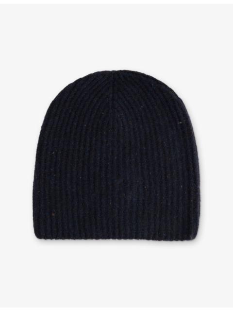 Johnstons of Elgin Traquair Ribbed Cashmere Beanie