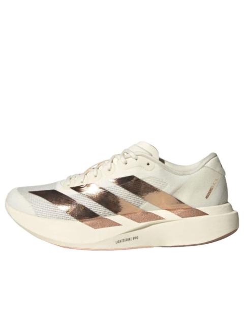 adidas (WMNS) adidas Adizero Evo SL 'Metallic Stripes Off White Copper' KK1950