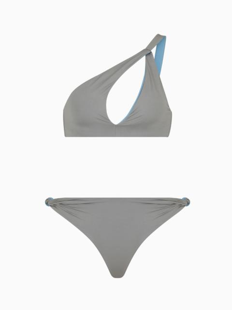 GIORGIO ARMANI Asymmetric bandeau bikini