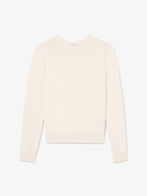 M.M.LaFleur Larissa Pointelle Sweater - 365 Cotton Silk Knit