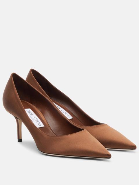 JIMMY CHOO Love 65 satin pumps