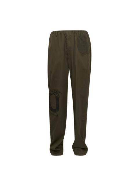 UNDERCOVER Witch Hand Elastic Waist Pants