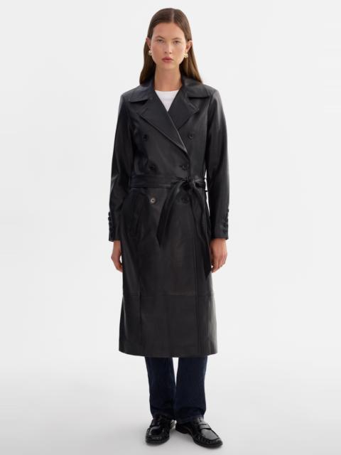 LAMARQUE ERMA | Leather Trench Coat